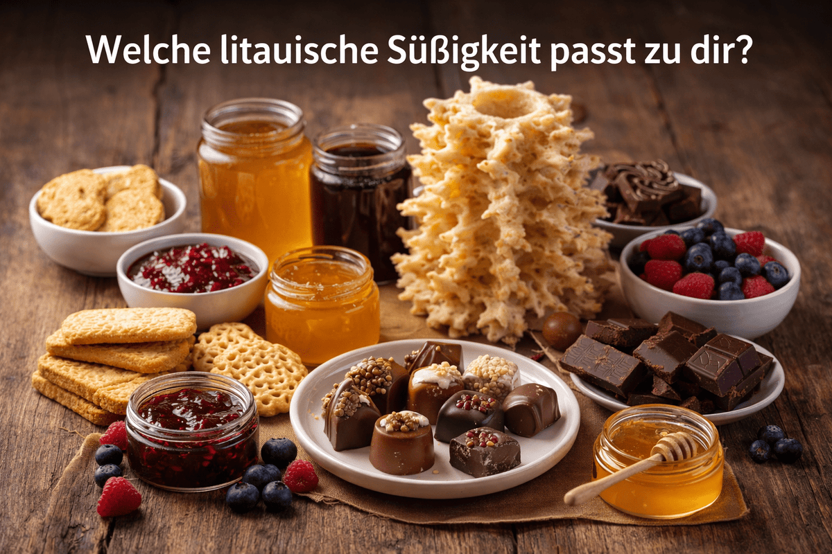 Welche litauische Süßigkeit passt zu dir? - Baltuna