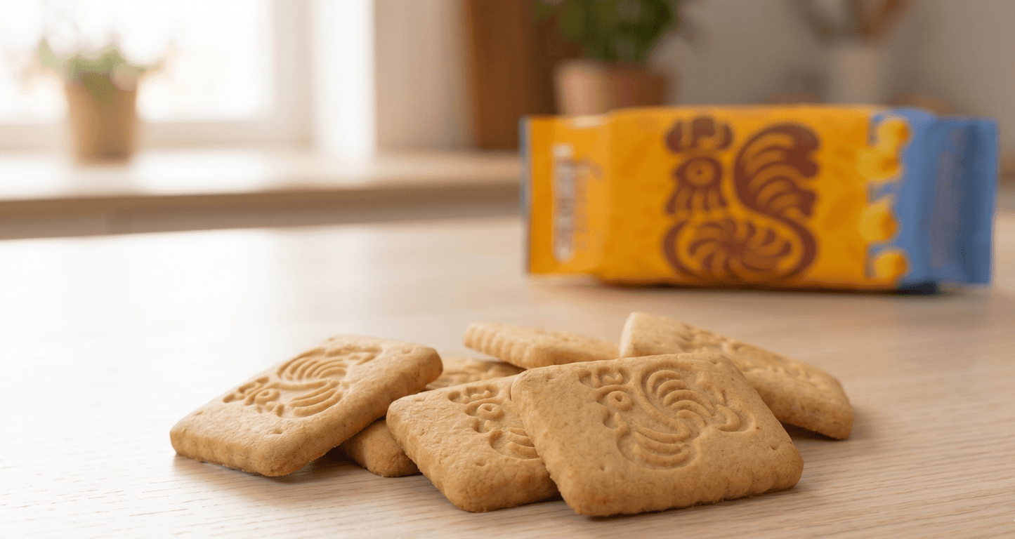 Original litauische Karamellkekse – GAIDELIS Karamelė (160g) - Baltuna