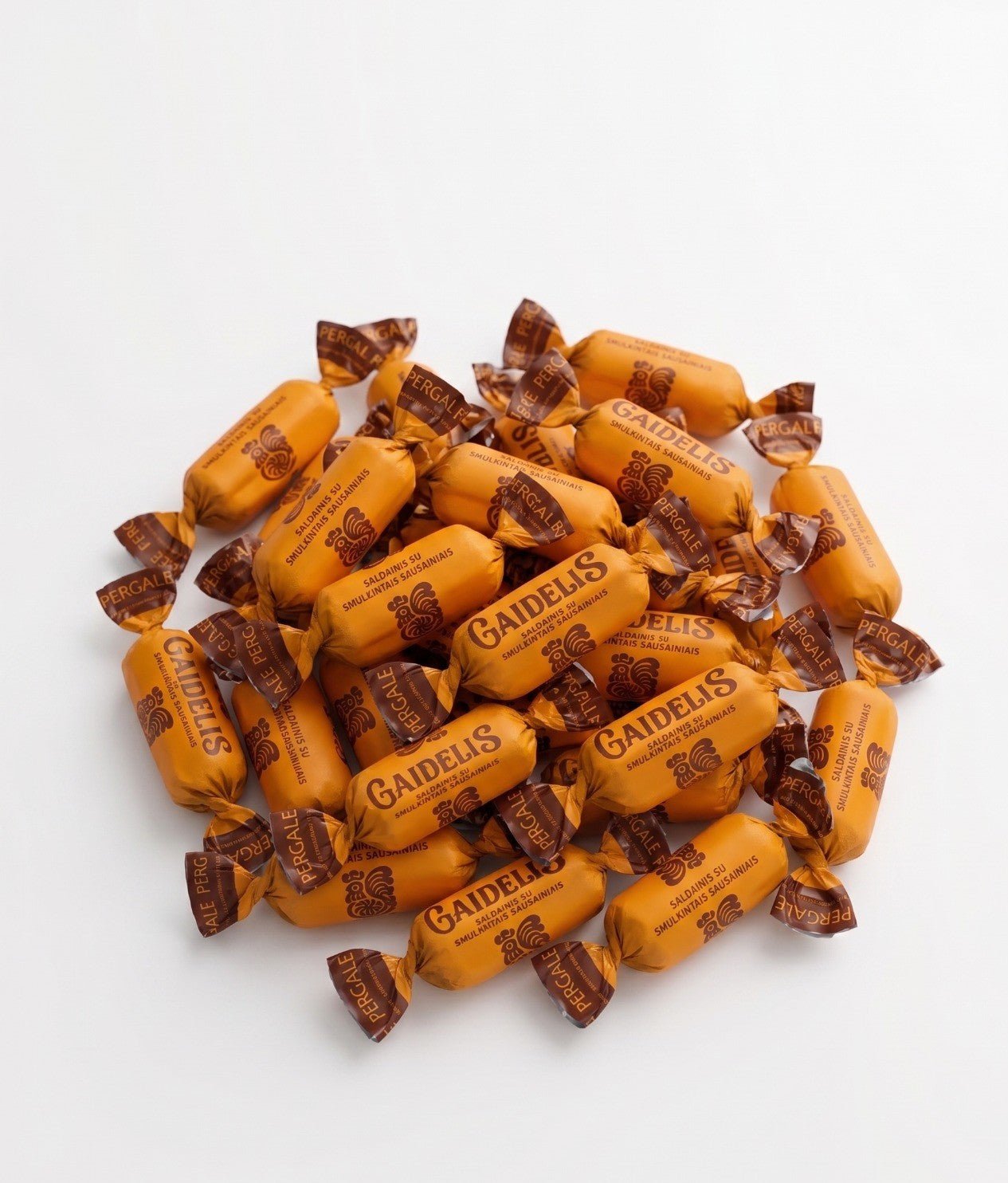 PERGALE Gaidelis – Schokoladenbonbons mit Keksgeschmack 250g - Baltuna