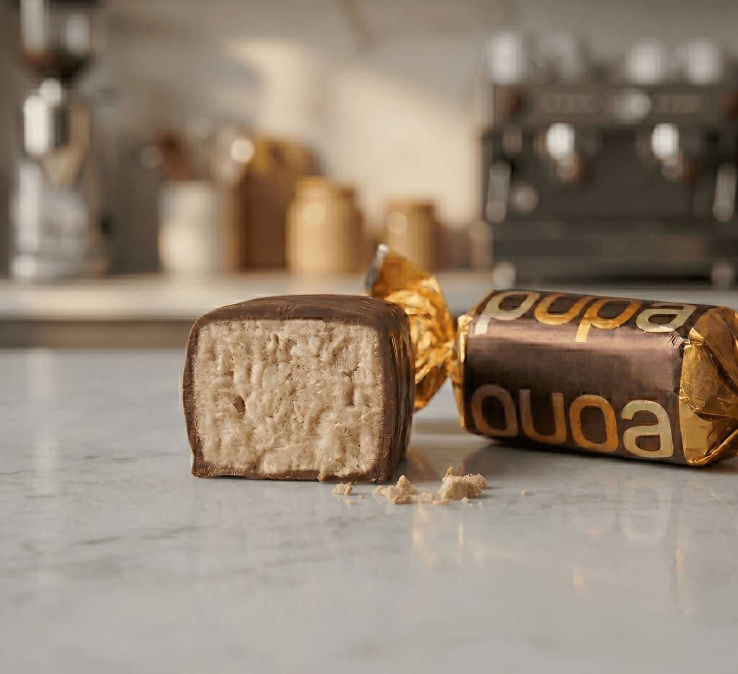 PUPA litauische Schokoladenbonbons mit Kaffeegeschmack 250g - Baltuna